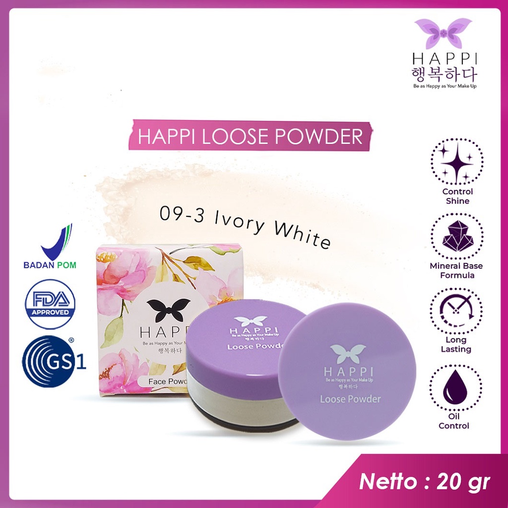 HAPPI FACE POWDER 20 GR -NJ