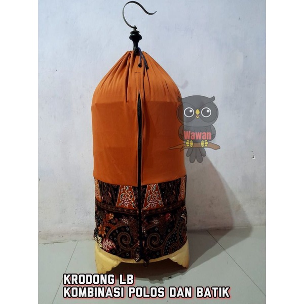 krodong burung, kerodong lovebird, krodong kandang kapsul kombinasi polos dng batik