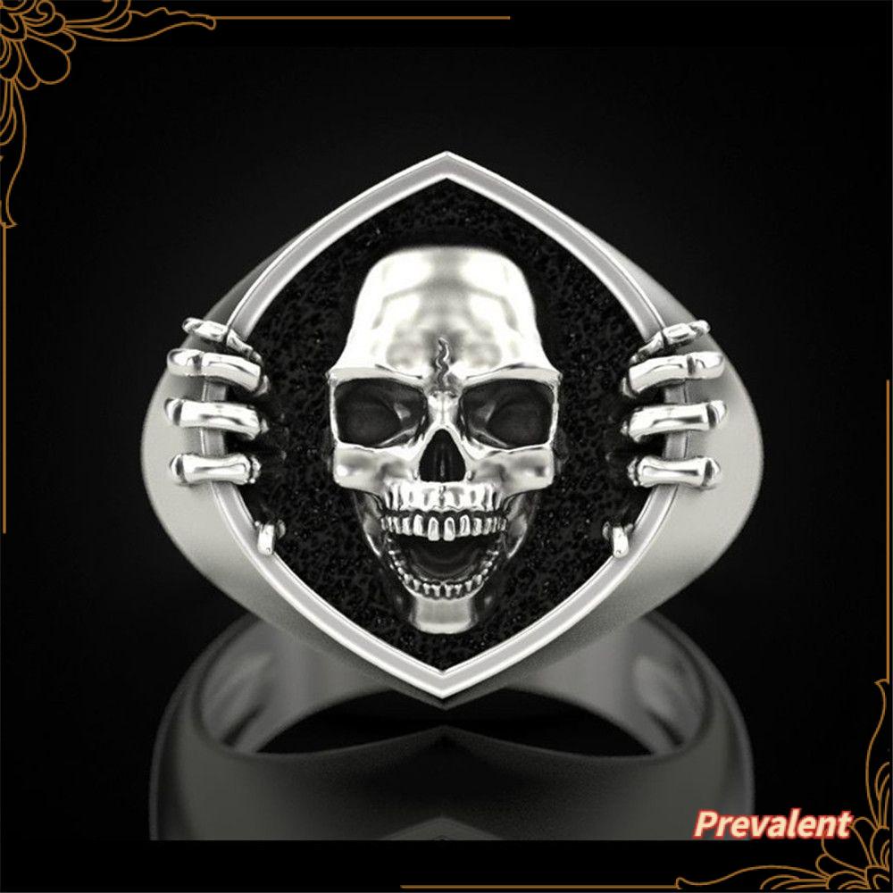 Preva Cincin Kepribadian Retro Perhiasan Aksesoris Kepribadian Aksesoris Pesta Jewelry Gift Punk