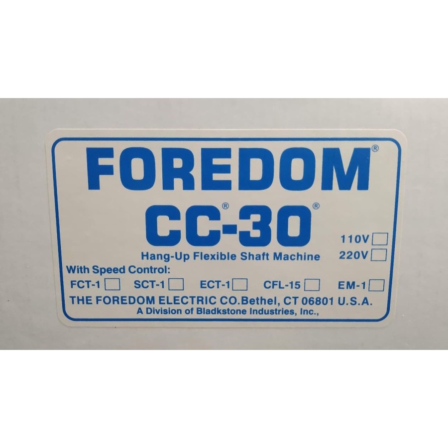 BOR GANTUNG FOREDOM CC30 - BOR TUNER - BOR GRAFIR FOREDOM CC-30