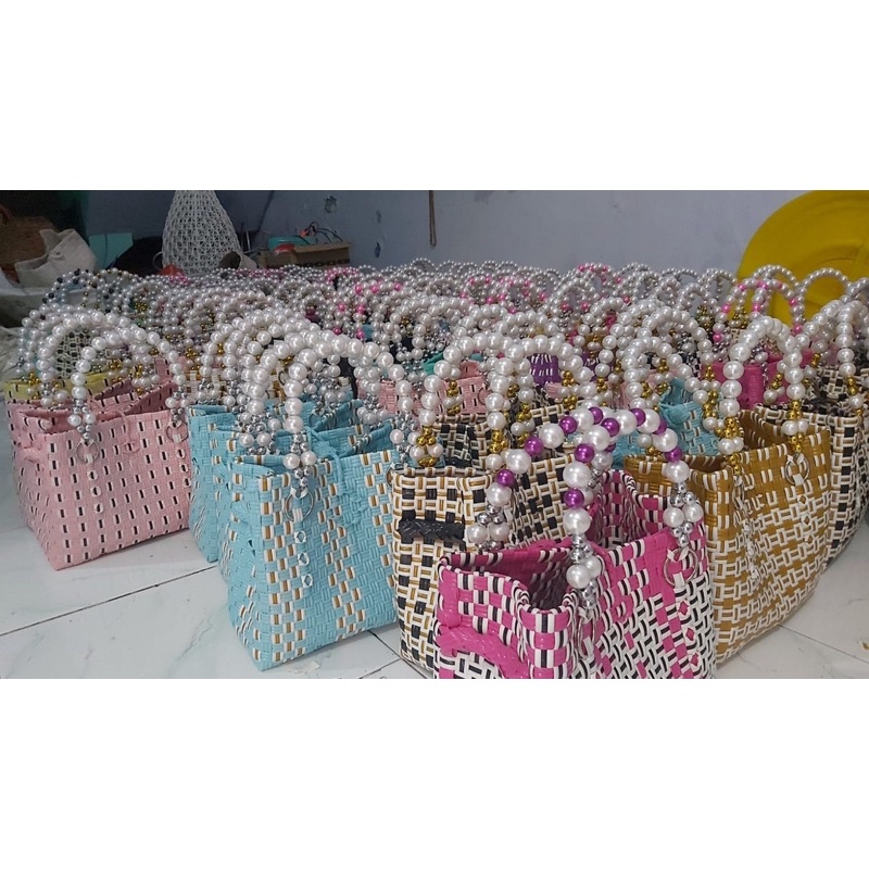 Tas Anyam Jali-jali Mutiara Premium