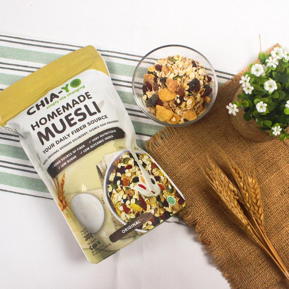 

GRATIS ONGKIR✅Chiayo Muesli Homemade 300gr|RA5
