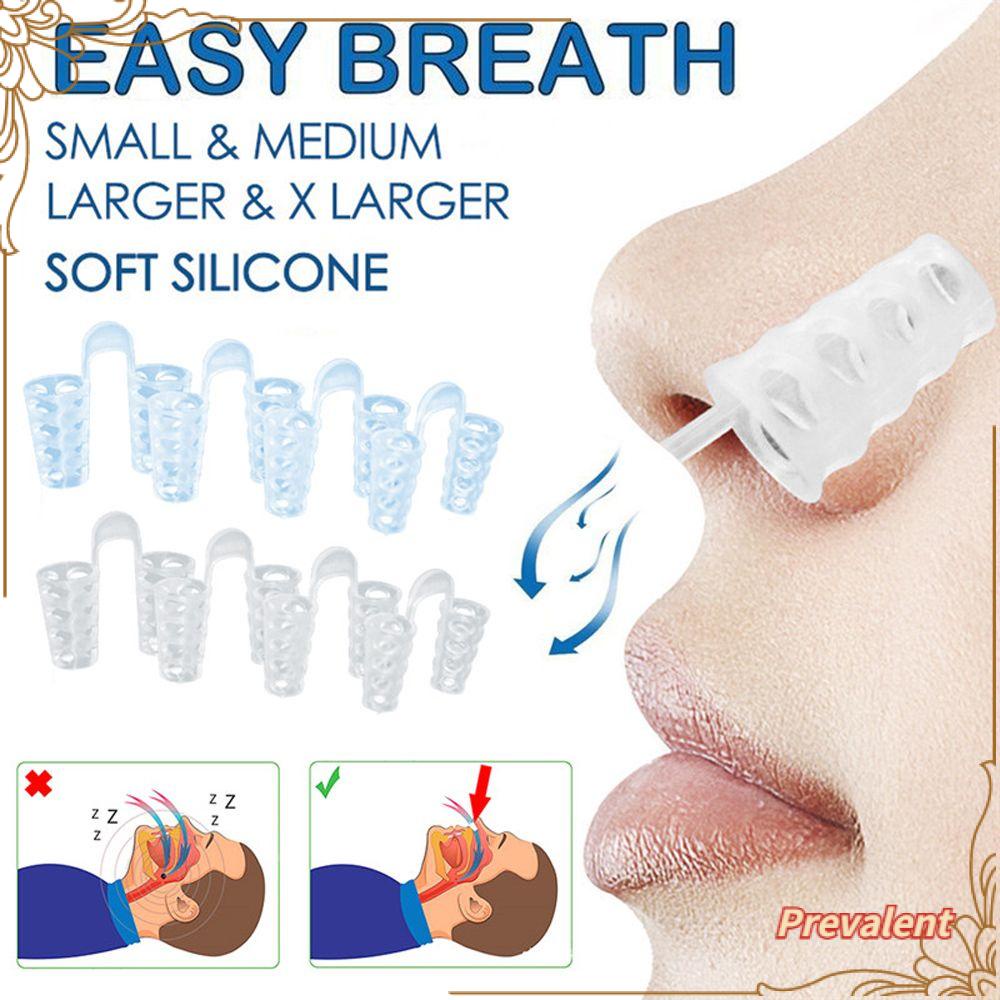 Preva 8 Pcs Stopper Mendengkur Perawatan Kesehatan Hidung Dilators Silent Breathing Nose Clip