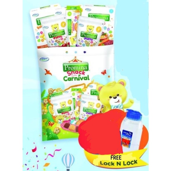 Paket Promina Snack Carnival + Free Lock&Lock