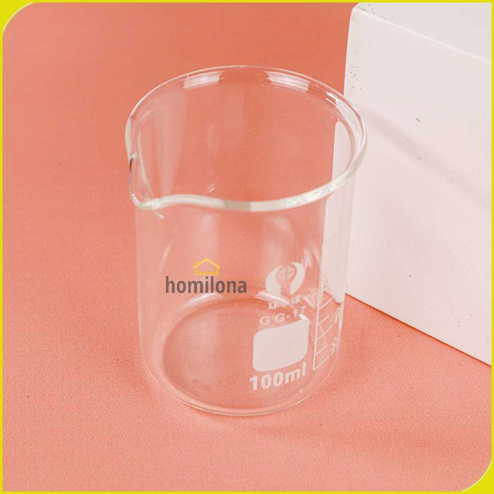 ZHONG XING PENG YUE Cangkir Gelas Ukur Lab Kimia Borosilicate Glass - GG-17