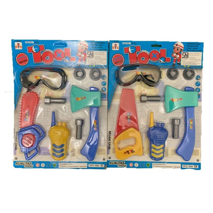 Mainan Tools Set Perkakas Anak - Mainan Alat Pertukangan