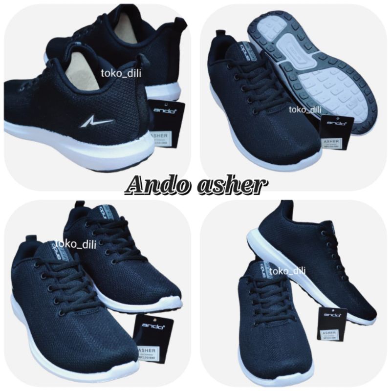 Sepatu Ando Liam/evald/asher/BSC/Pino ORIGINAL 39/43