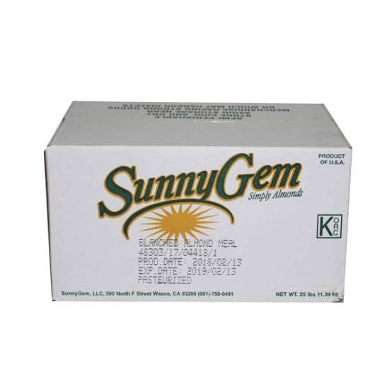 

TERBARU Almond Slice Dus 11,34 kg / 25 lbs Sunny Gem Karton