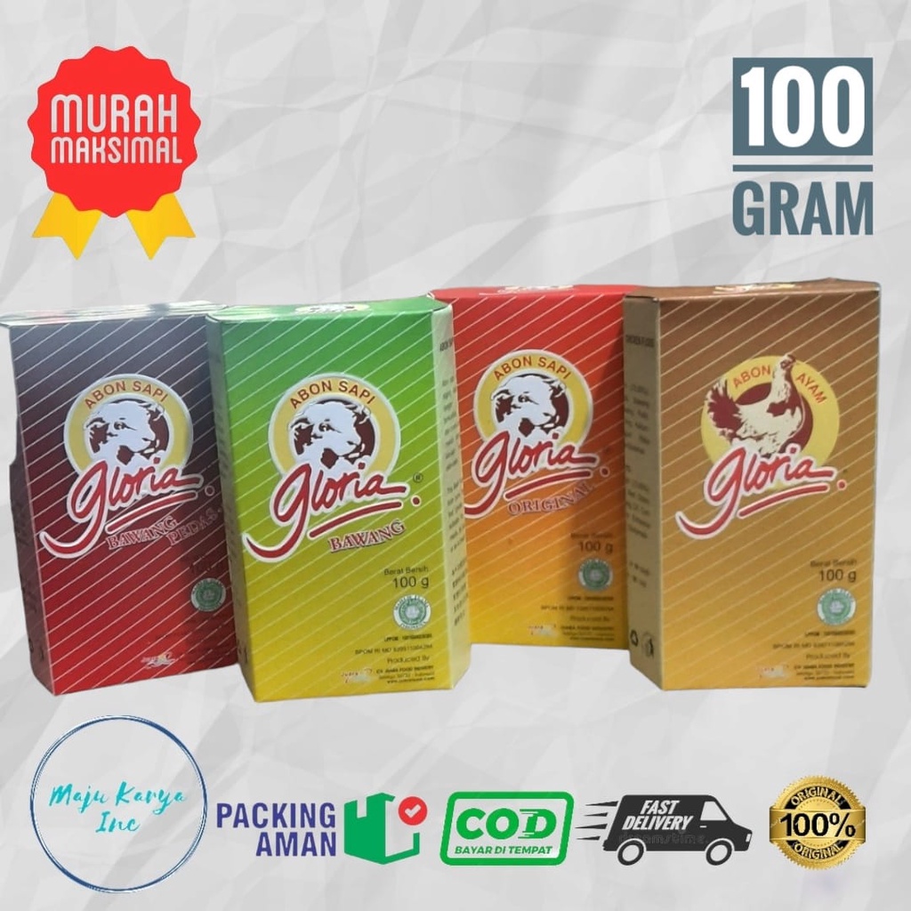 

Abon Gloria Sapi Ayam 100 gram