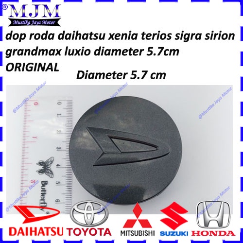Dop Tutup Velg Daihatsu Sigra Sirion Ayla Terios Grand Max Luxio Original Dop tutup Roda Sigra Sirion Ayla Terios Grand Max Luxio