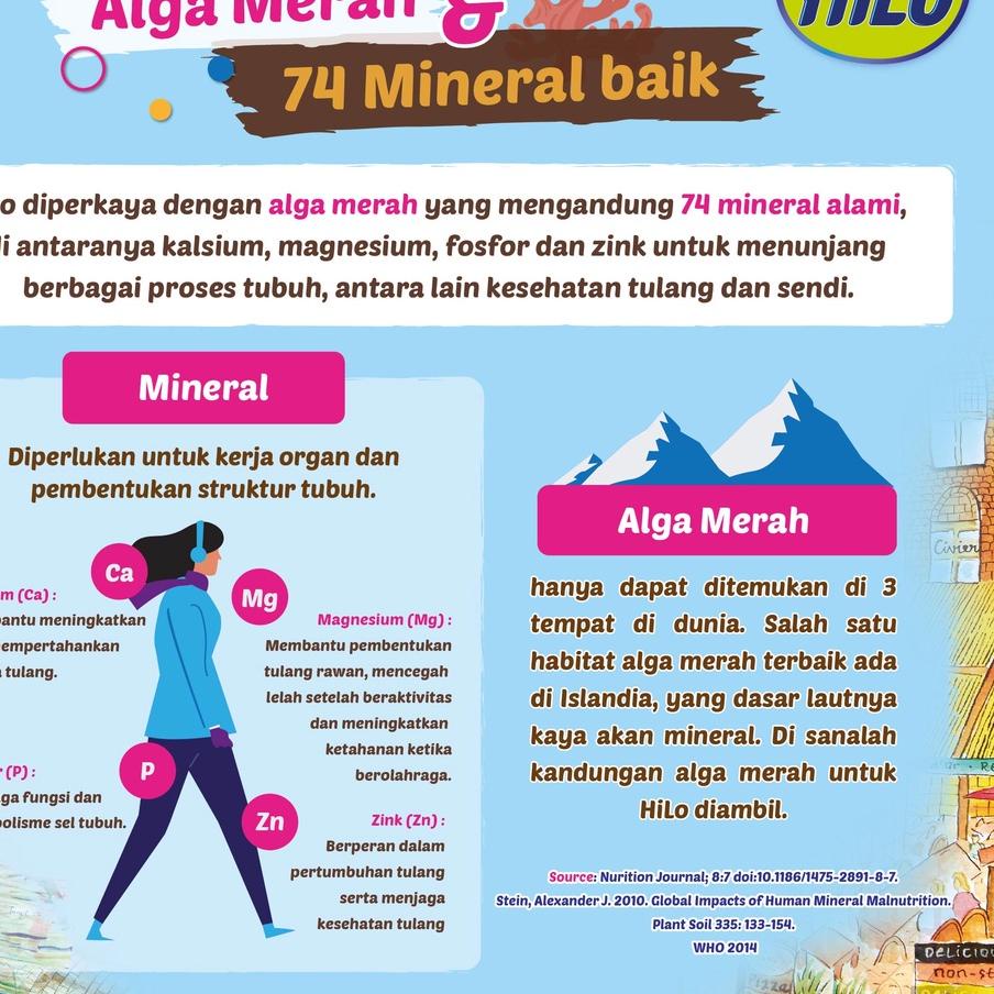 

Hilo Active Vanilla 500 gram - Susu Tinggi Kalsium Rendah Lemak