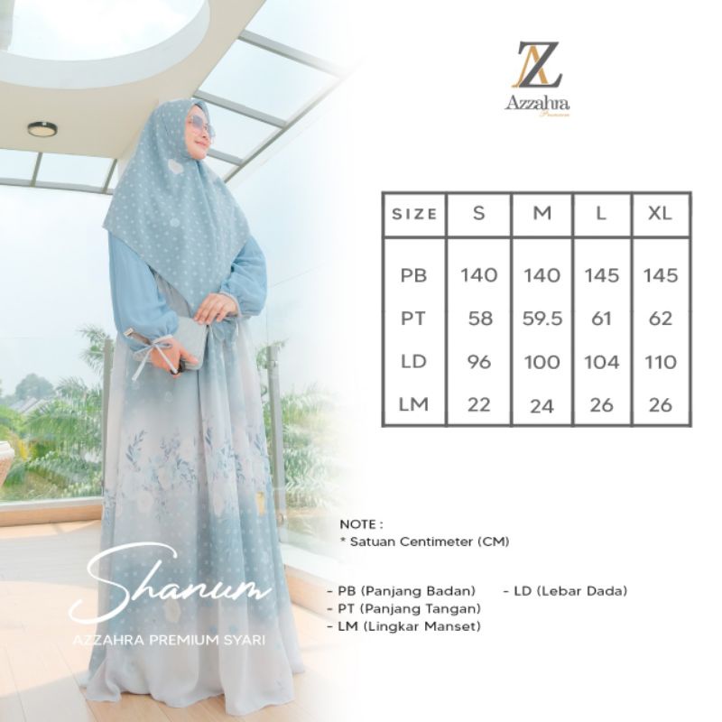 Shanum Set by Azzahra Premium Syari