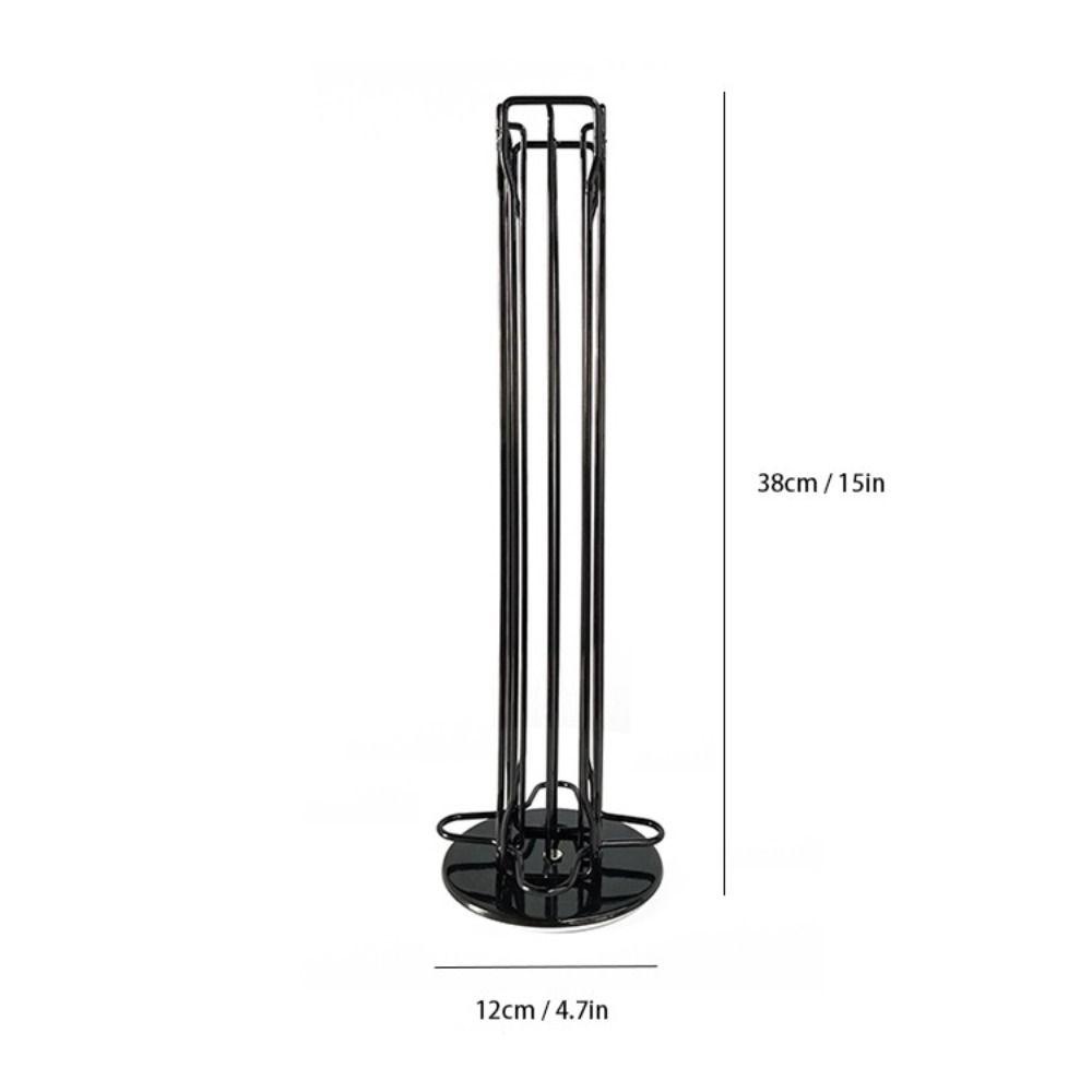 Solighter Coffee Pod Holder Storage Basket Tempat Cangkir Coffee Bar Shelves Rak Rak Dapat Diputar