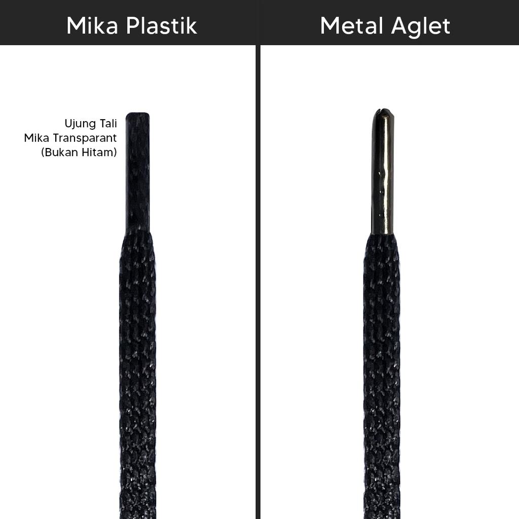 MR Shoelaces TH10 Ikura (Coklat Emas) Tali Sepatu Lilin Gepeng Thin 3-4mm (Waxed Laces) 50cm 100cm 120cm 150cm Brown