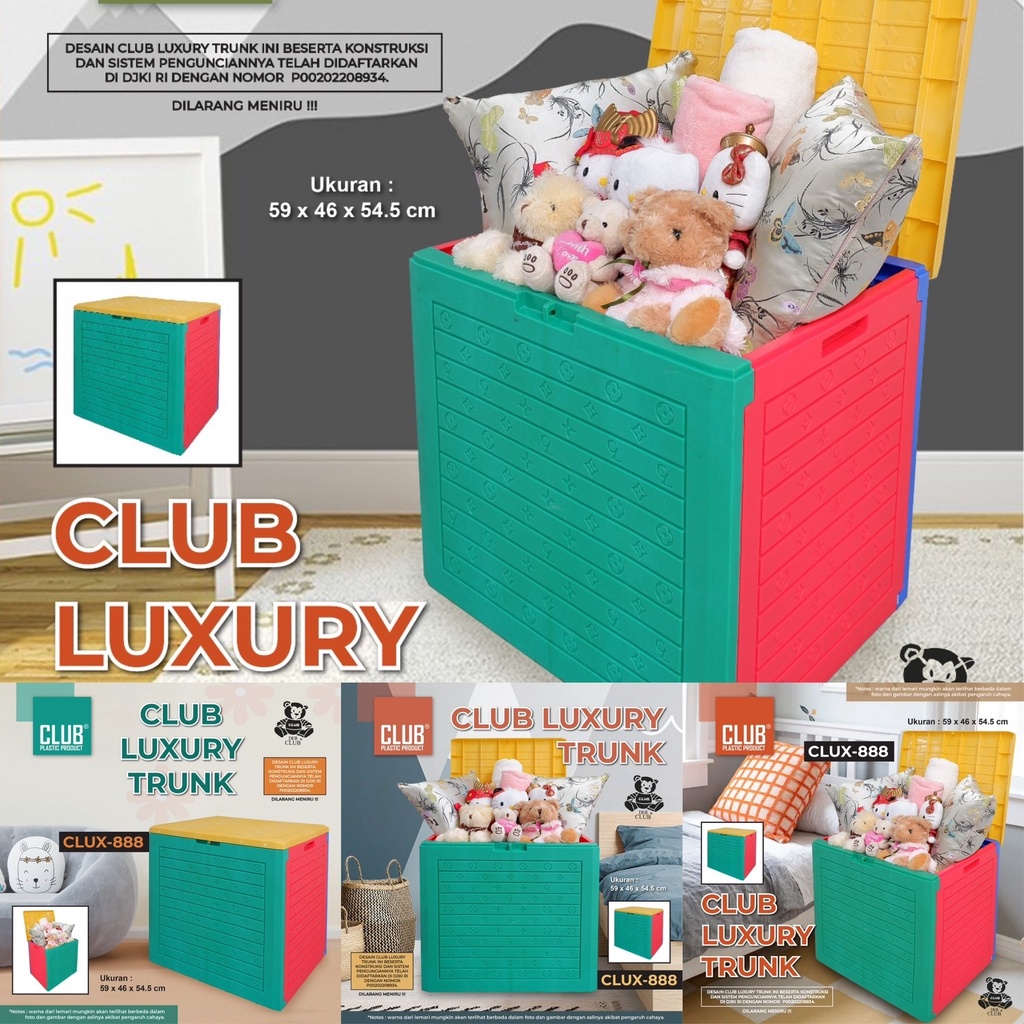 Box Mainan Serbaguna Club Luxury Trunk