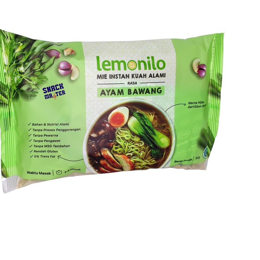 

6.6 BRANDS FESTIVAL Lemonilo Mie Instan Alami Low Kalori - Netto 77 gr