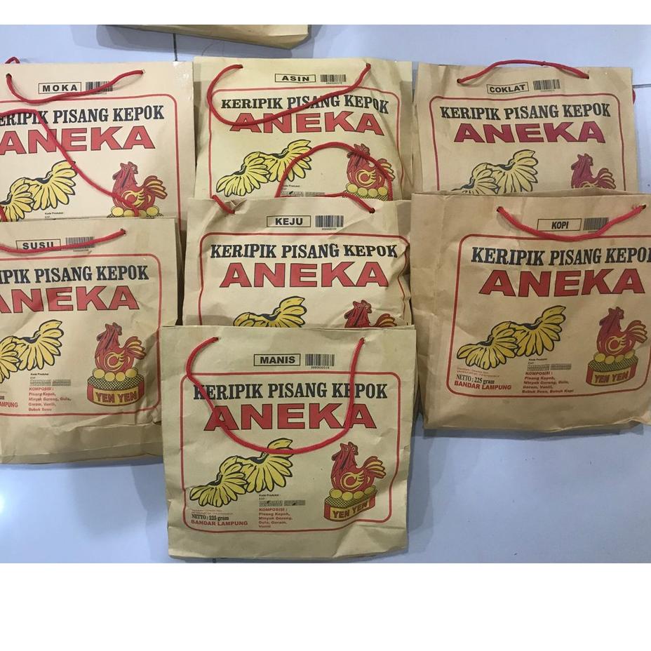 

7.7 SALE [Termurah] Keripik Pisang Kepok Aneka Yen Yen Lampung