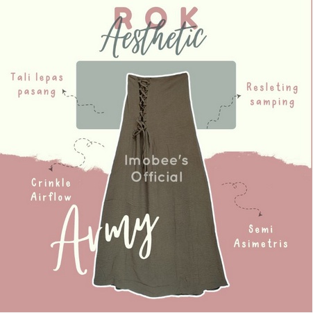 BEFAST - ZSO Rok LUCAGO Skirt Crepe / ROK AESTHETIC / Rok Maxy Model terbaru / Pakaian Casual Wanita Remaja / Rok Polos Formal / Outift Wanita Hijab / Fashion Ala Style Wanita Korean Trendy / Terlaris