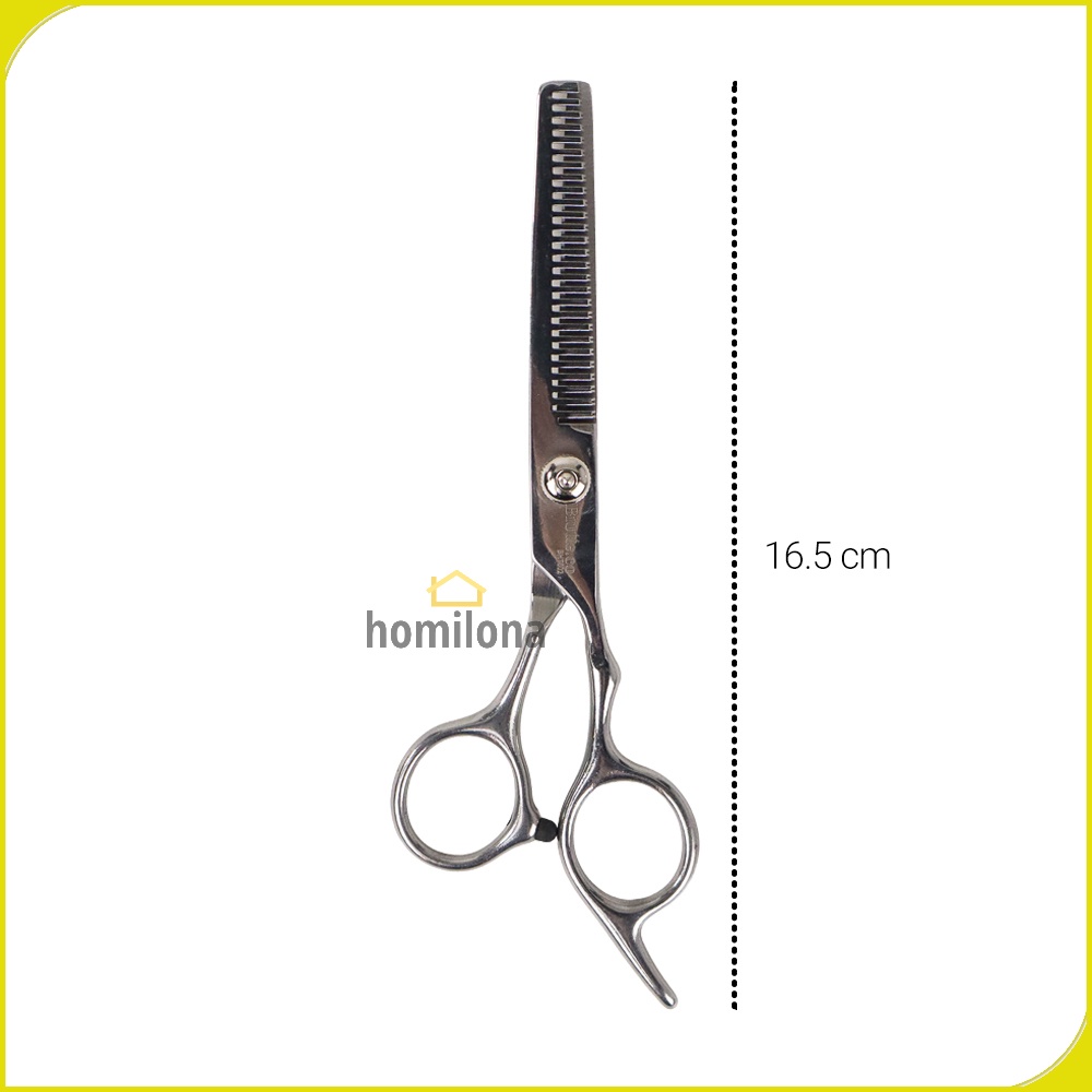 Biutte.co Gunting Sasak Rambut Full Stainless Steel - BHT002 - Silver