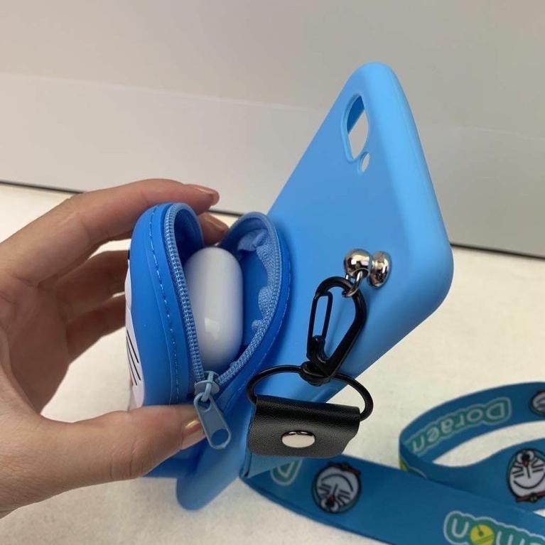 TERLARIS れ SAMSUNG A01CORE/ A02/ A20S/ A30S/ A50S/ A50/ A30/ A20/ A11/ M11/ CASE KARAKTER DOMPET KOI