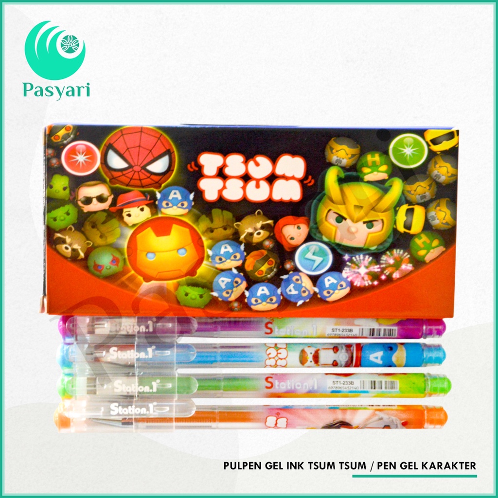 

Pulpen Gel ink Tsum Tsum / pen gel karakter