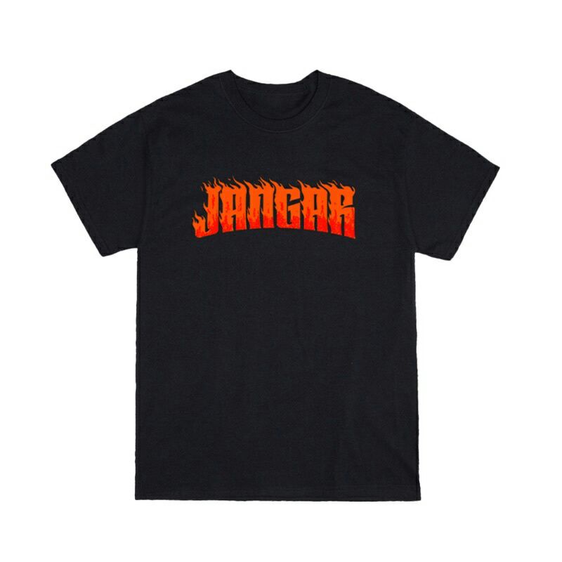 Jangar Fire Logo - T-shirt Jangar New Merchandise Musik Kaos Band