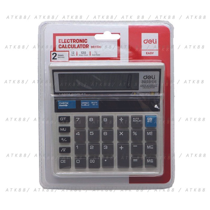 

BOOM SALE Kalkulator Deli 39231 12 Digit