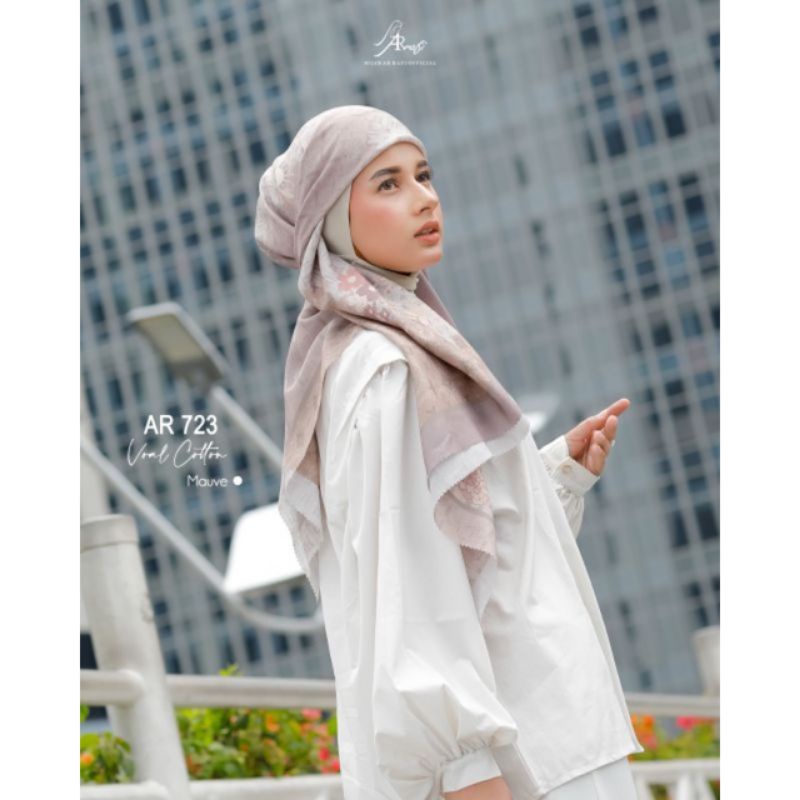 Hijab jilbab segiempat Ar723 by Arrafi