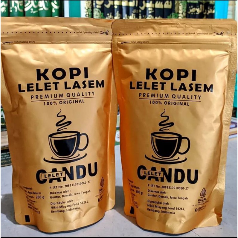 

kopi lelet lasem Candu original - Kopi santri - kopi lelet hitam - Kopi Lelet Rembang - Lelet Candu