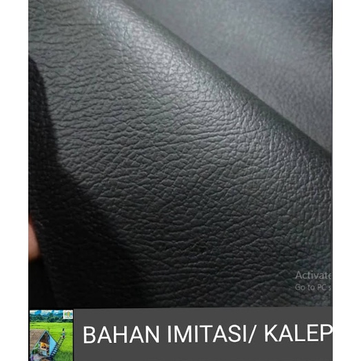 KULIT JOK imitasi POLOS / bungkus jok motor bahan kalep polos