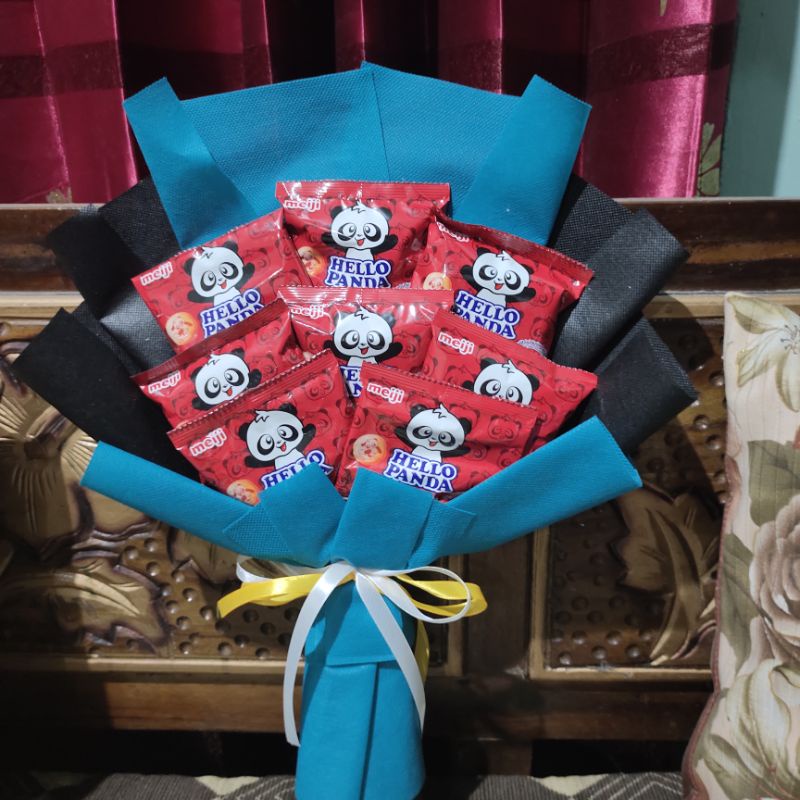 

buket snack hello panda