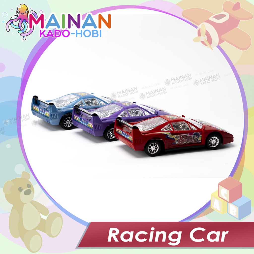 MAINAN ANAK MINIATUR DIECAST RACING CAR MOBIL BALAP