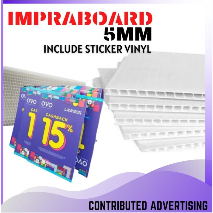 

Impr Impraboard 5Mm / Impraboard 60X85Cm / Papan Impraboard / Infraboard