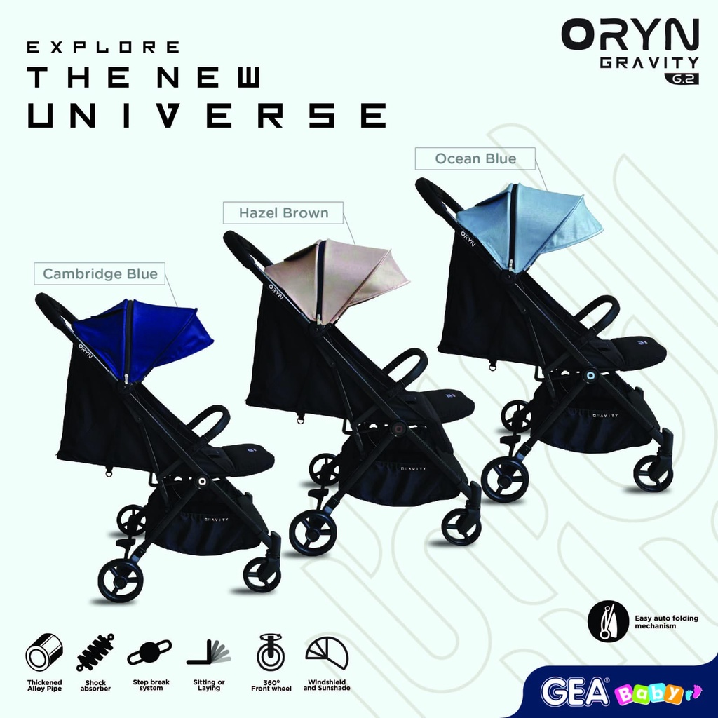 GEA Baby ORYN Gravity G2 Stroller