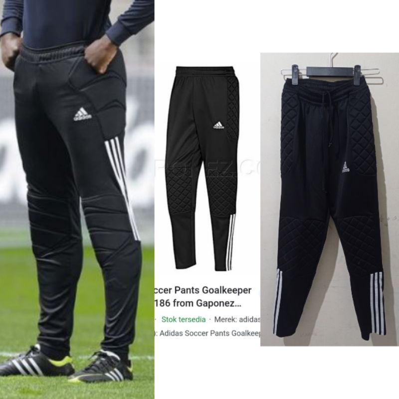 celana Jogger Adidas keeper training pria second thrift celana keeper goal futsal sepak bola outdoor