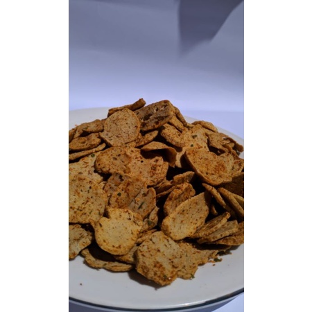 

Basreng daun jeruk pedas kemasan 200g