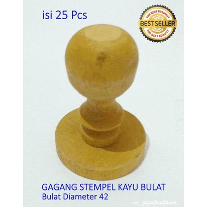 

Terlaris GAGANG STEMPEL KAYU BULAT DIA.42 Termurah