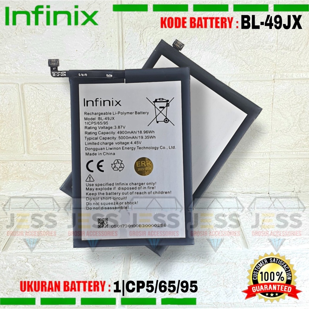 Baterai Battery Original Infinix BL49JX BL-49JX For tipe HP Infinix NOTE 10 PRO - X695 - X695C - X695D &amp; NOTE 11 Pro - X697