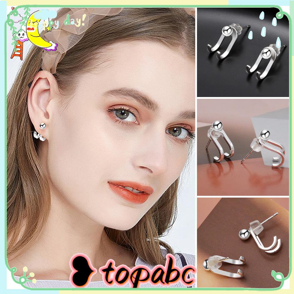 Top Type C Anting Hadiah Wanita Simple Korean