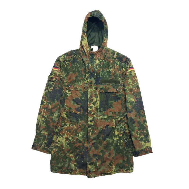 Parka Flecktarn Military Germany Jacket
