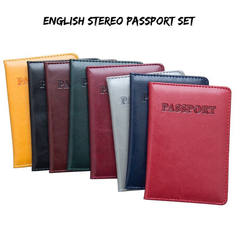 Tempat Passport Kulit / Passport Cover / Dompet Pasport 05