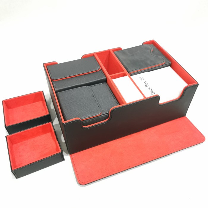 TCG PREMIUM DECK BOX STORAGE HEADQUARTER COMPETITIVE COMPETITION DECK