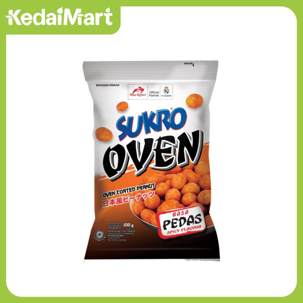 

Kacang Sukro Oven Pedas 100 Gram