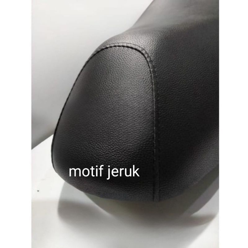 kulit jok motor sarung jok motor jahit depan/kepala