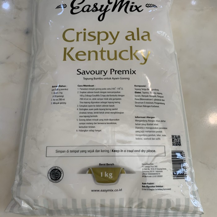 

Tepung Easymix Crispy Kentucky