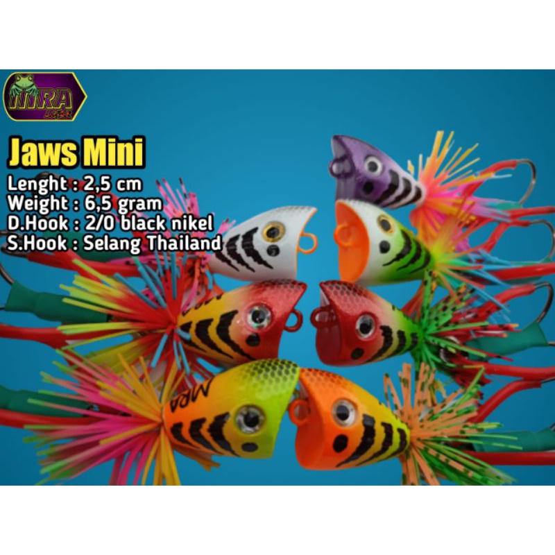 UMPAN JAWS MINI MRA LURE 2,5 CM