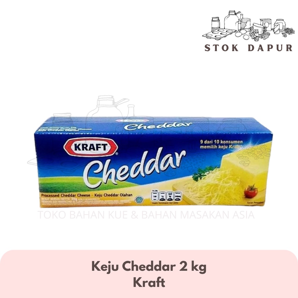 

Kraft Cheddar 2kg