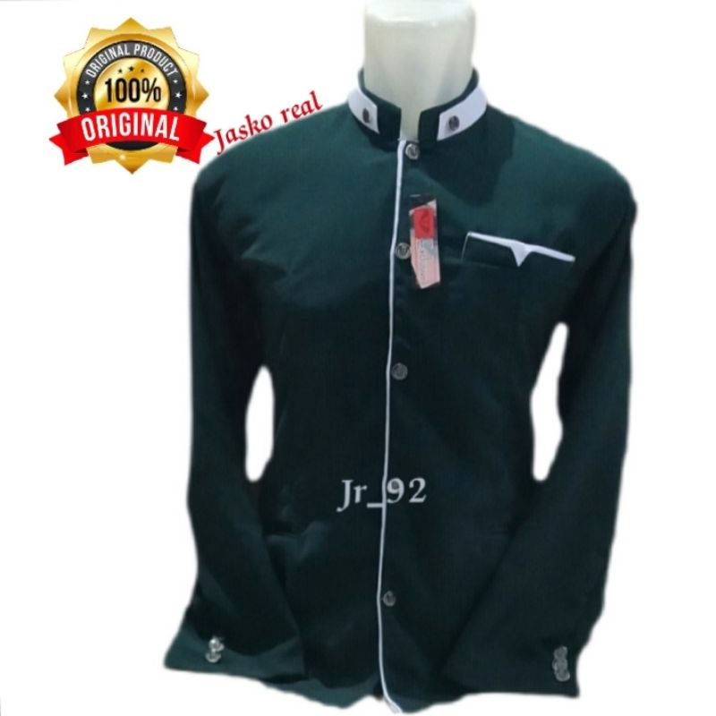 Jasko polos Koko list Jasko hijau botol