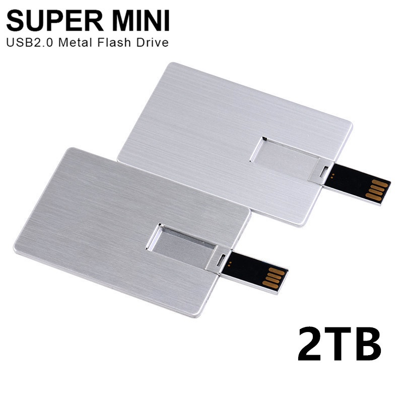 Usb 2.0 Flash Drive 2TB Metal Stick Card 1TB Pen Drive Bisnis