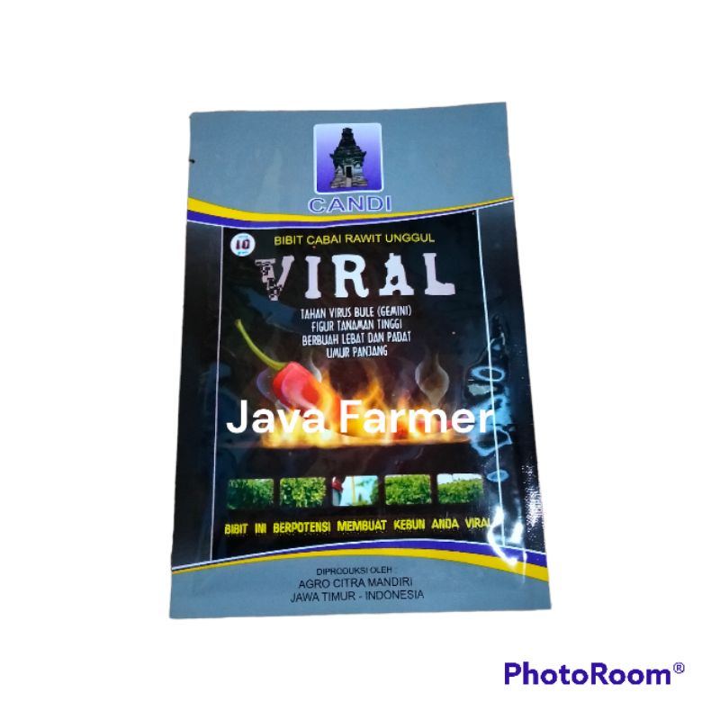 Benih Cabe Rawit Viral Original Toleran Virus 10 gram